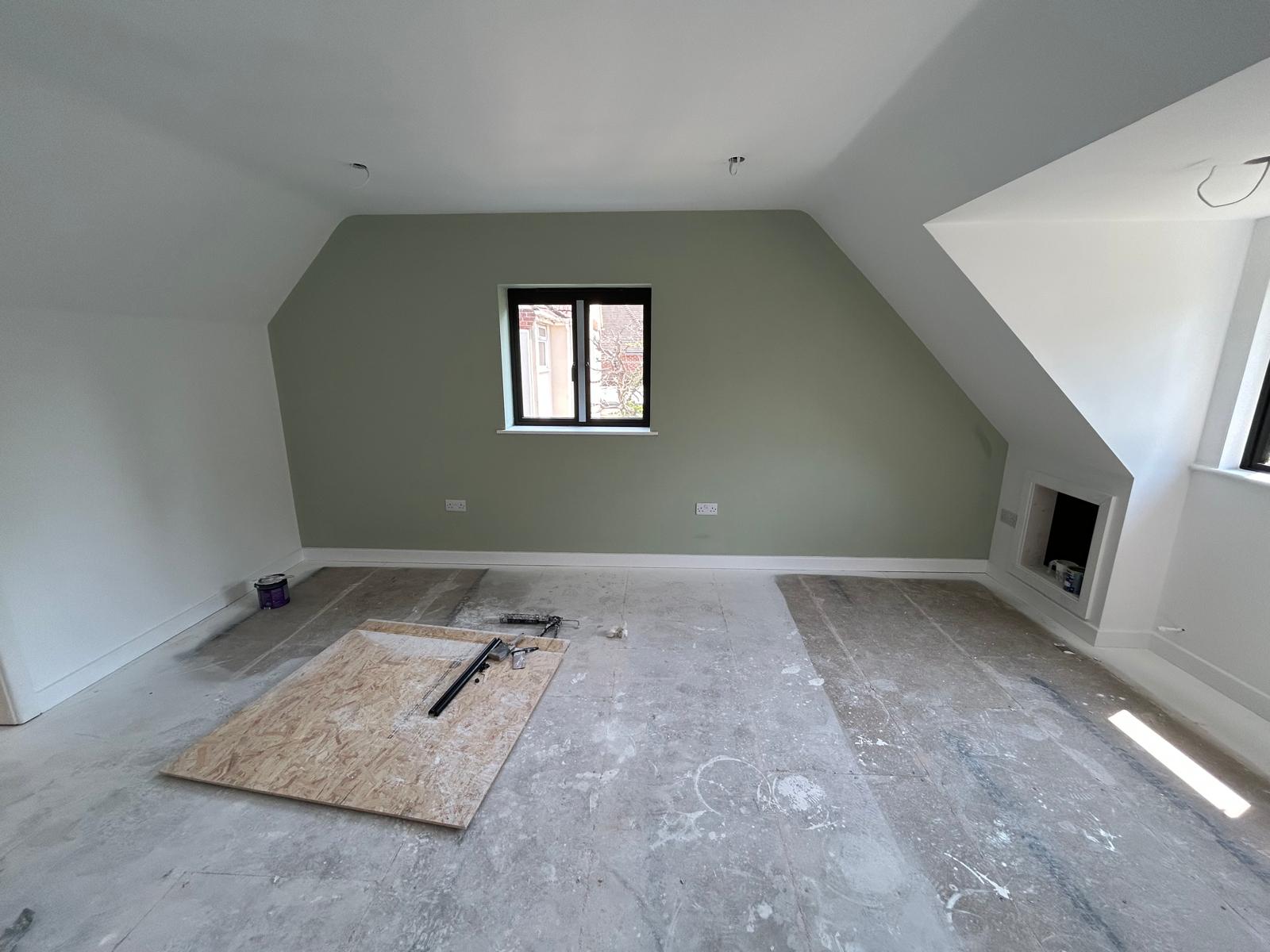 Interior painting project