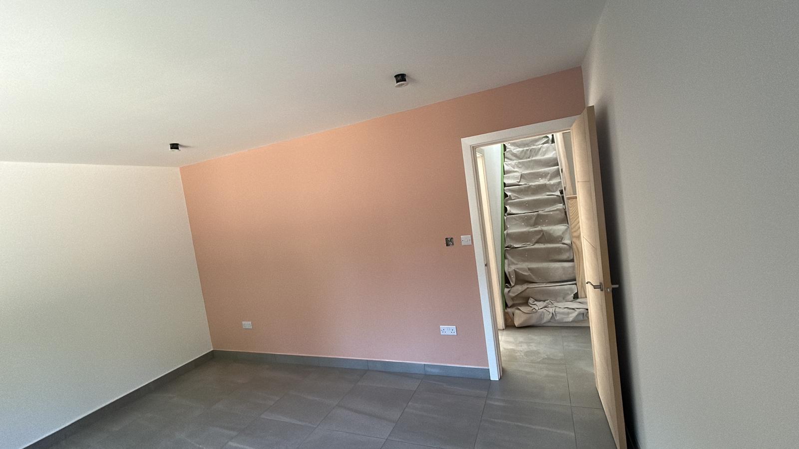 Interior painting project