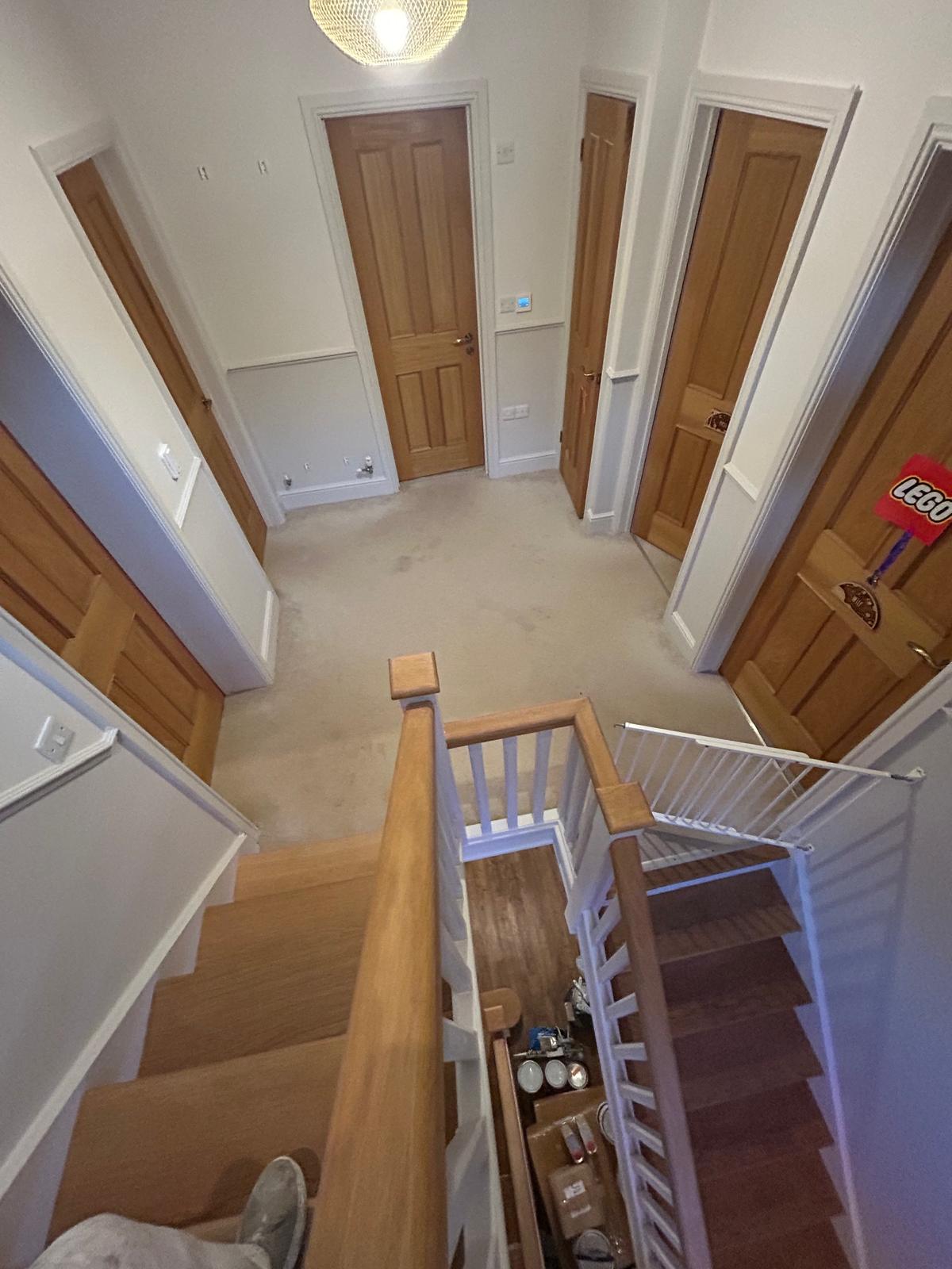 Interior painting project