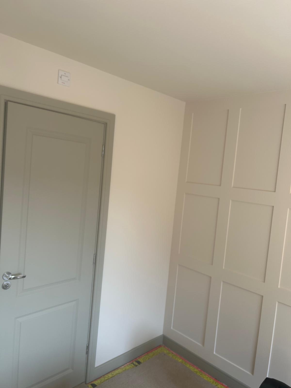 Interior painting project