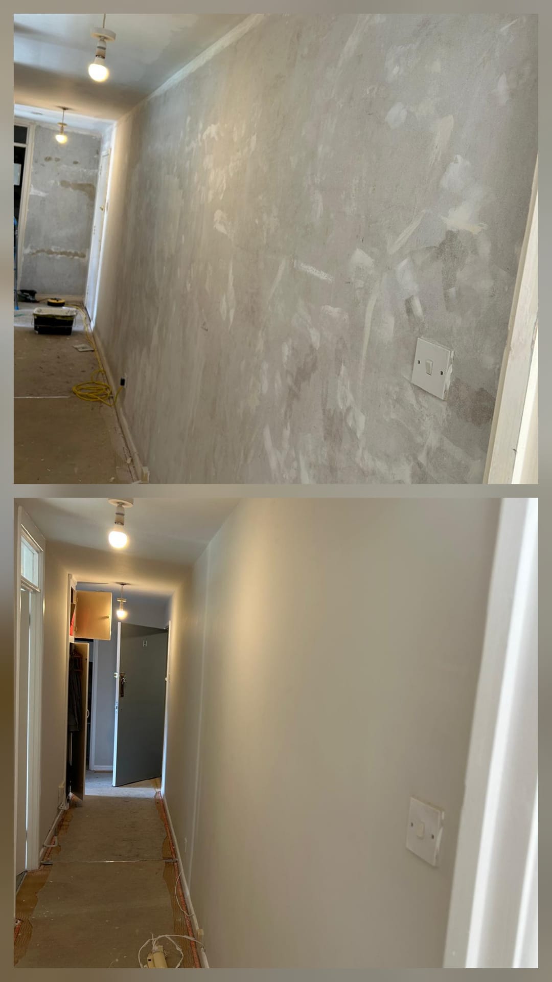 Interior painting project