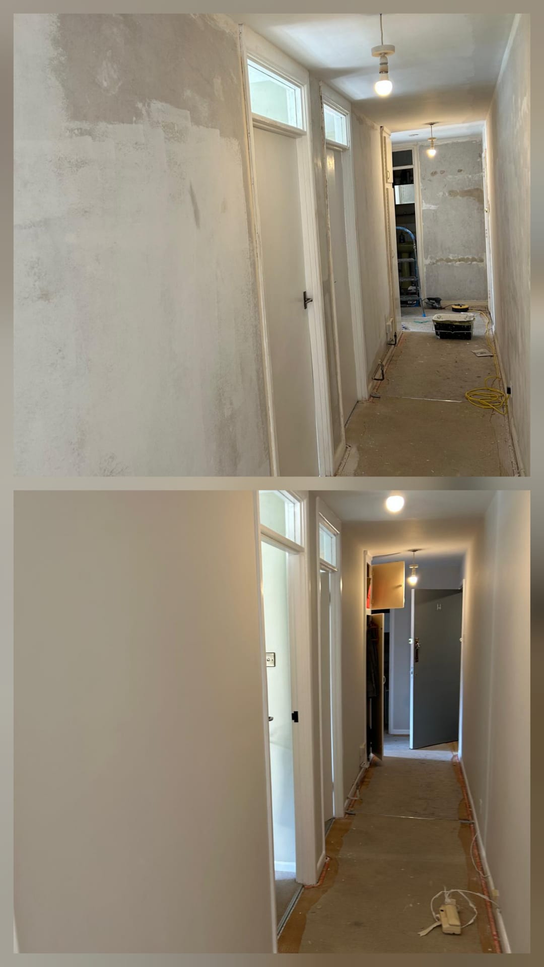 Interior painting project